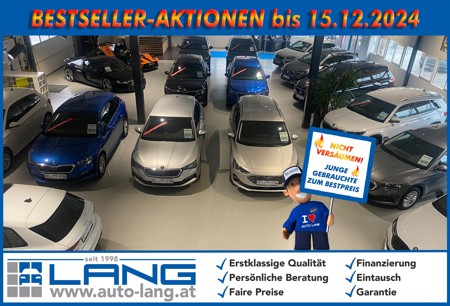 Auto Lang Bestseller-Aktion